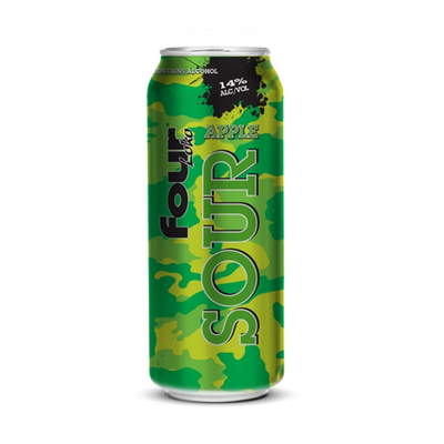 Product FOUR LOKO SOUR APPLE 24 OZ