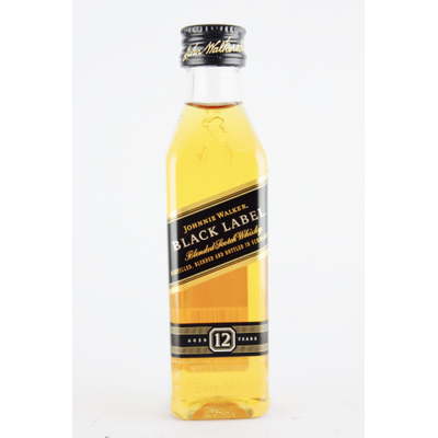 Product JOHNNIE WALKER BLACK LABEL SCOTCH 50 ML