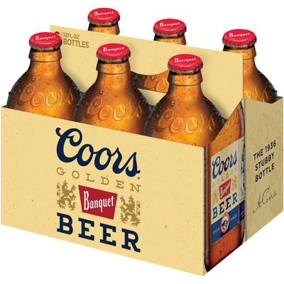 Product Coors Banquet 12 Oz 6 Pk Bottle