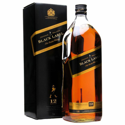 Product JOHNNIE WALKER BLACK LABEL SCOTCH 1.75L