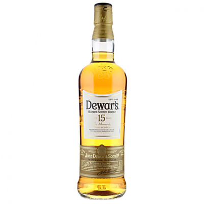 Product DEWARS  SCOTCH  15YR 750ML