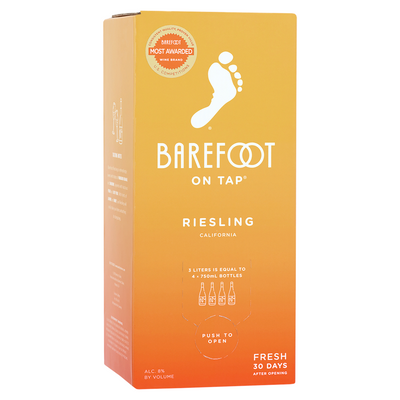 Product BAREFOOT RIESLING TETRA PACK 