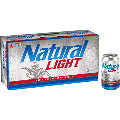 Product NATURAL LIGHT 12 0Z 18 PK CAN