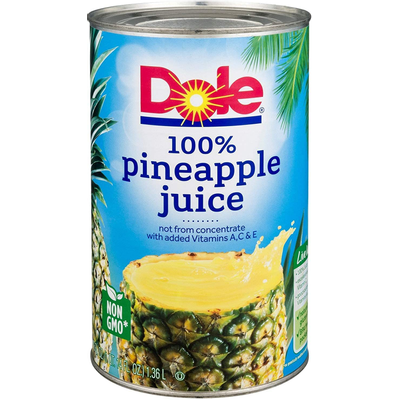Product DOLE PINEAPPLE JUICE 46 OZ CAN