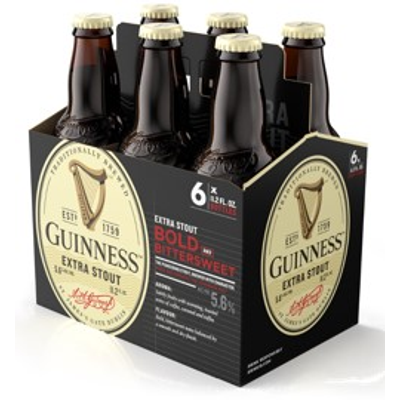 Product GUINNESS EXTRA STOUT 6PK