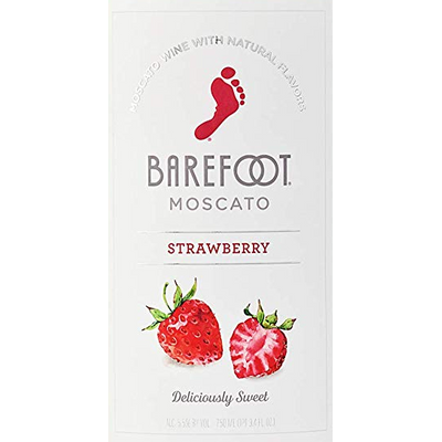 Product BAREFOOT STRAWBERRY MOSCATO 12 CS