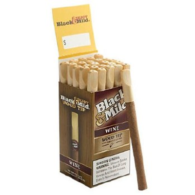 Product BLACK & MILD SINGLES WOOD TIP