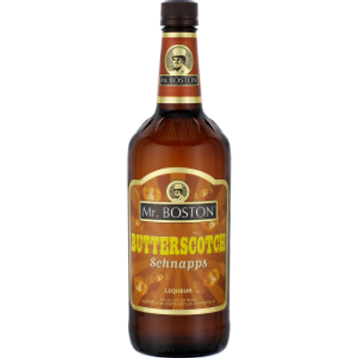 Product MR. BOSTON BUTTERSCOTCH SCHNAPPS 1 L