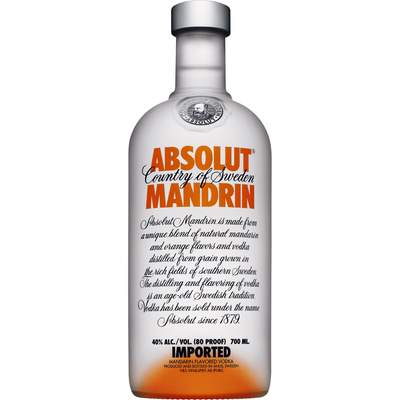 Product ABSOLUT MANDRIN VODKA 750ML