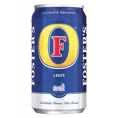 Product FOSTERS BLUE LAGER 25OZ CAN