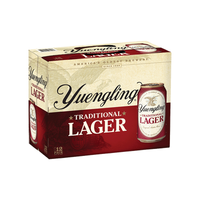 Product YUENGLING LAGER 12PK BOTTLE 12 OZ
