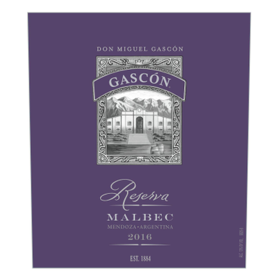 Product GASCON RESERVE MALBEC 750ML