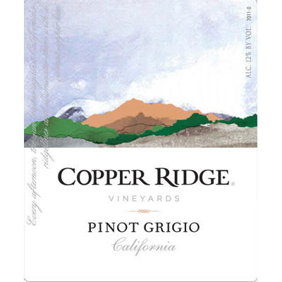 Product COPPER RIDGE PINOT GRIGIO 1.5L