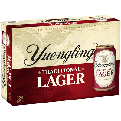 Product YUENGLING LAGER 24PK CAN  12OZ
