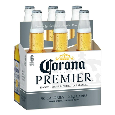 Product CORONA PREMIIER BOTTLE 6PK 12 OZ