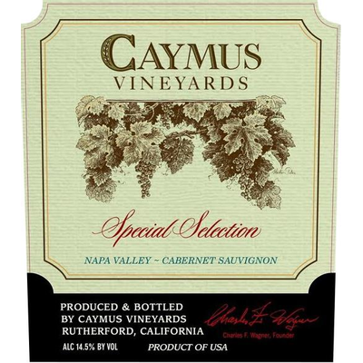 Product CAYMUS CABERNET SPECIAL SELECT 14 6PK