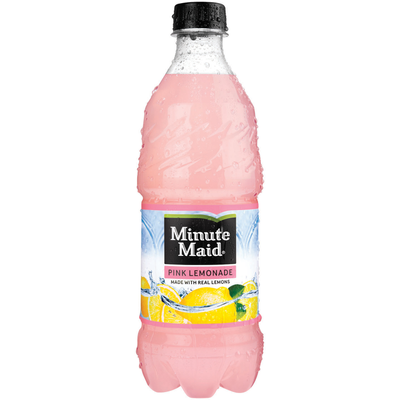 Product MINUTE MAID PINK LEMONADE 20 OZ