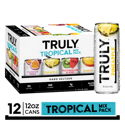 Product TRULY TROPICAL 12PK 12 OZ