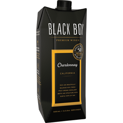 Product BLACK BOX CHARDONNAY 500ML