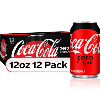 Product COKE ZERO CAN 12PK 12 OZ
