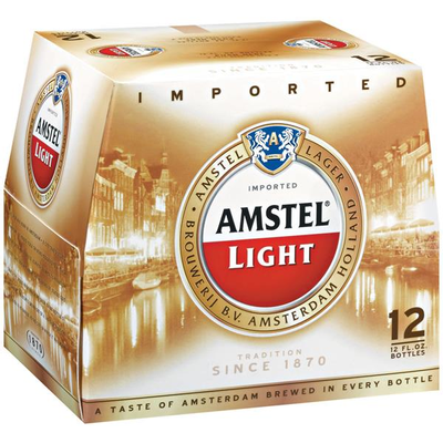 Product AMSTEL LIGHT 12 CAN