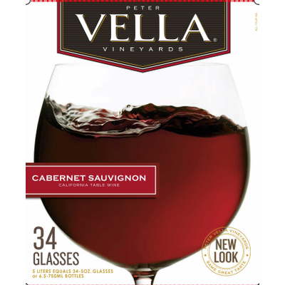 Product PETER VELLA CABERNET SAUVIGNON 5 L