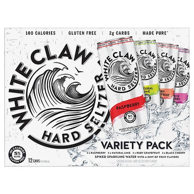 Product WHITE CLAW 12PK VARIETY 12 OZ