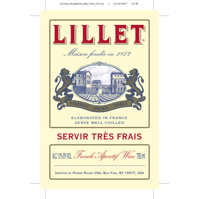 Product LILLET BLANC 750ML