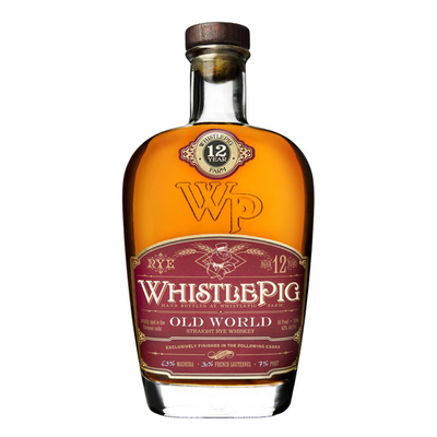 Product WHISTLEPIG RYE 12YR WHISKEY OLD WORLD 750ML