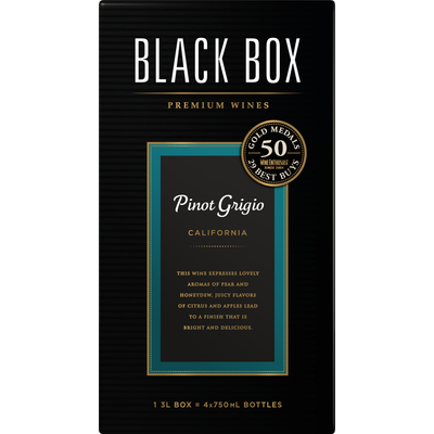 Product BLACK BOX PINOT GRIGIO 3 L