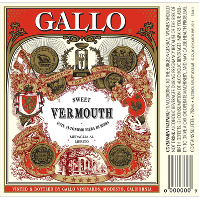 Product GALLO VERMOUTH (SWEET) 750ML