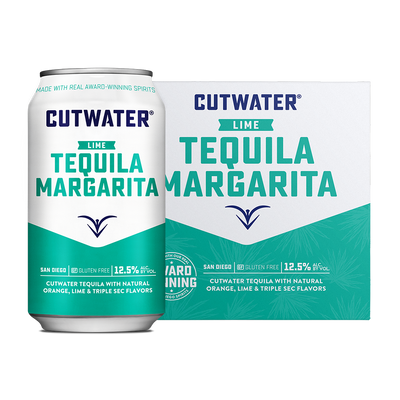 Product CUTWATER LIME MARGARITA 4PK 12 OZ
