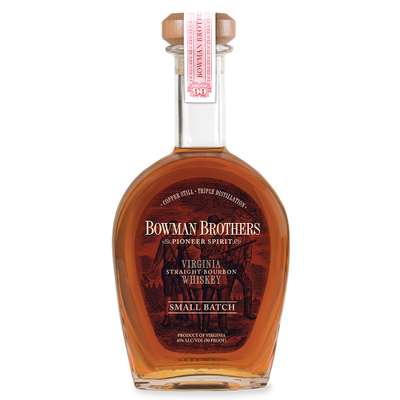 Product BOWMAN BROTHERS SMALL BATCH BOURBON WHISKEY 750ML