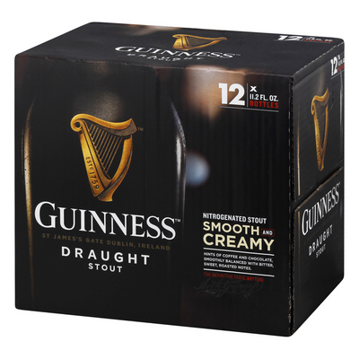 Product GUINNESS DRAFT BOTTLE 12PK 12 OZ