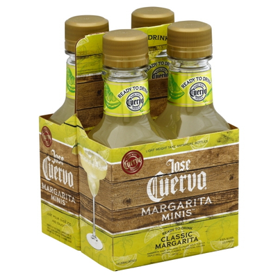 Product JOSE CUERVO 4PK MARG MINIS 200ML