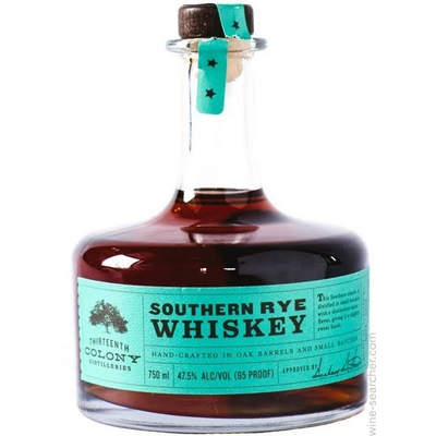 Product 13TH COLONY SOUTHERN RYE WHISKEY 750ML