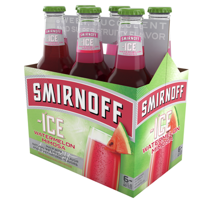 Product SMIRNOFF ICE WATERMELON MIMOSA 6PK 12 OZ