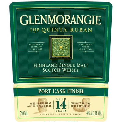 Product GLENMORANGIE QUINTA RUBAN PORT 750ML