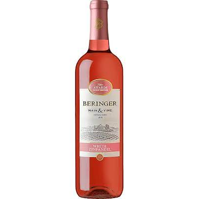 Product BERINGER WHITE ZINFANDEL 750ML