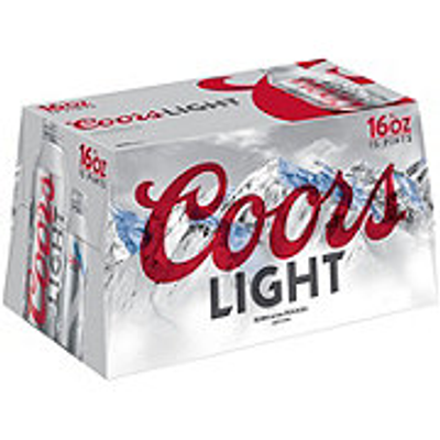 Product COORS LITE ALUMINUM 15PK 16OZ