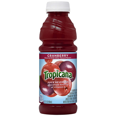 Product TROPICANA CRANBERRY JUICE 16 OZ