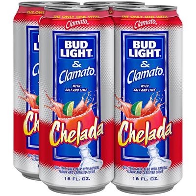 Product BUD LIGHT CHELADA 4PK 12 OZ