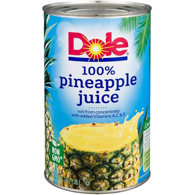 Product DOLE PINEAPPLE JUICE 46 OZ