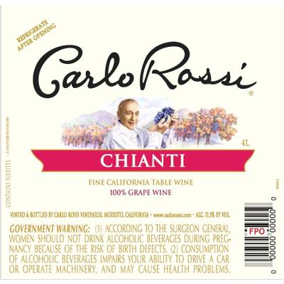 Product CARLO ROSSI CHIANTI 4L