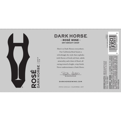 Product DARK HORSE ROSE 750ML