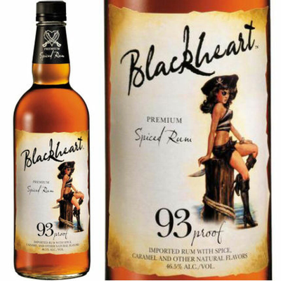 Product BLACKHEART SPICED RUM      1LT