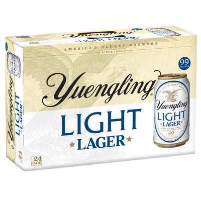 Product YUENGLING LIGHT 24PK CAN 12 OZ