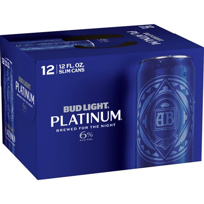 Product BUD LIGHT PLATINUM 12PK CAN 12 OZ