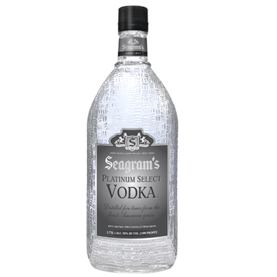 Product SEAGRAMS PLATINUM VODKA 100 1.75