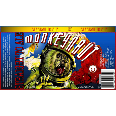 Product STRT TO ALE MONKEYNAUT 12 OZ
